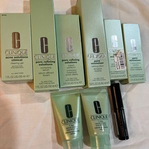 Clinique Set Acne Solutions/Pore Minimizer and more